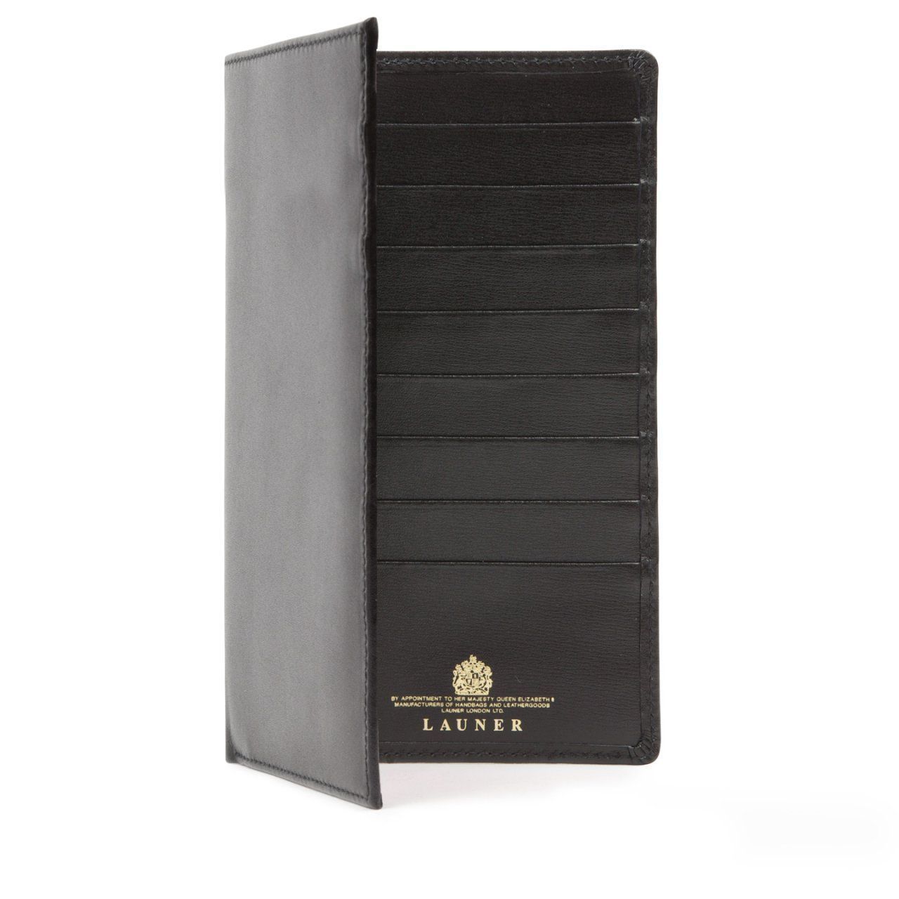 Breast pocket sixteen credit card wallet – Ebony Black | Breast Pocket  Wallets | Launer London