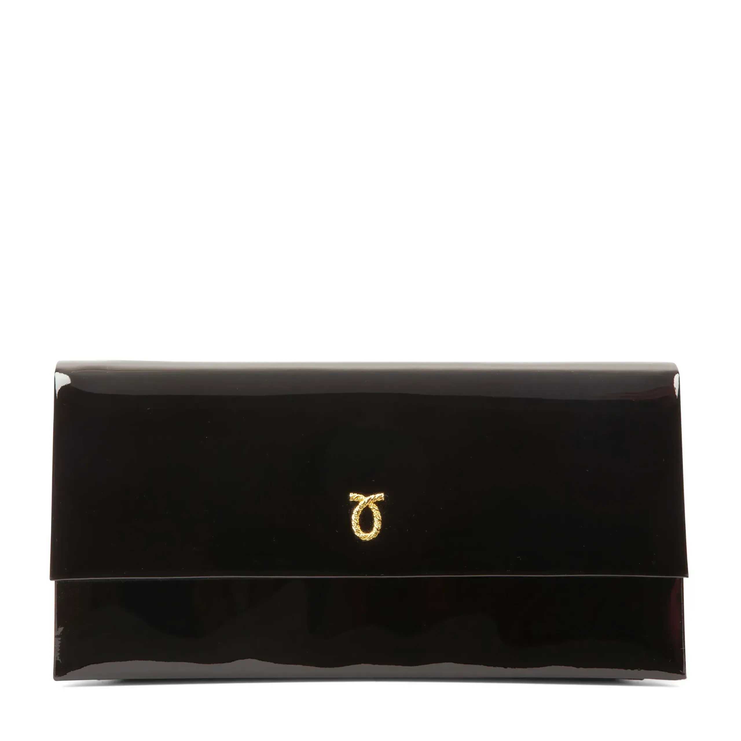 Sophia – Black (Patent) | Evening Bags | Launer London