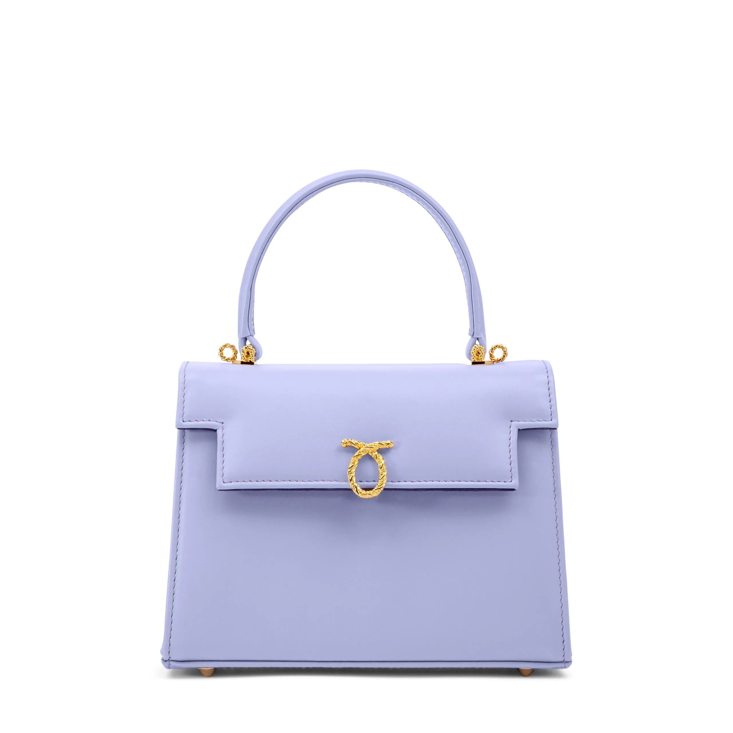 Judi - English Lavender | Top Handle Bags | Launer London