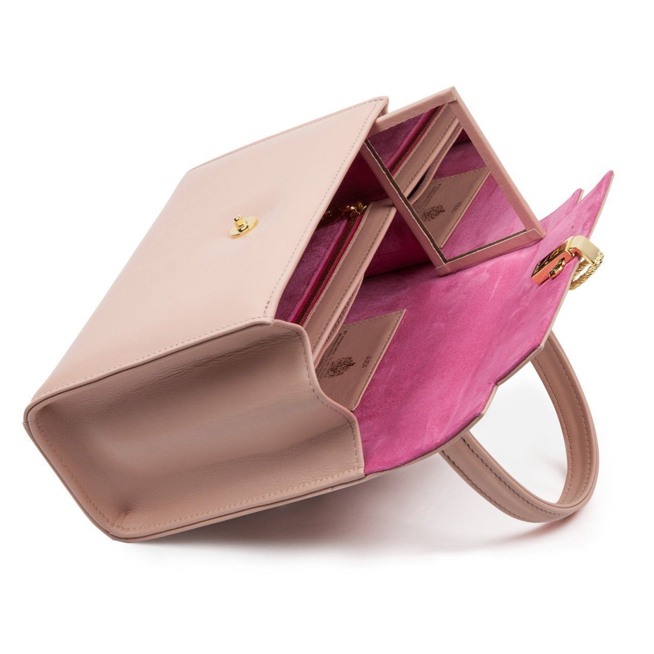Judi – Powder Pink | Top Handle Bags | Launer London