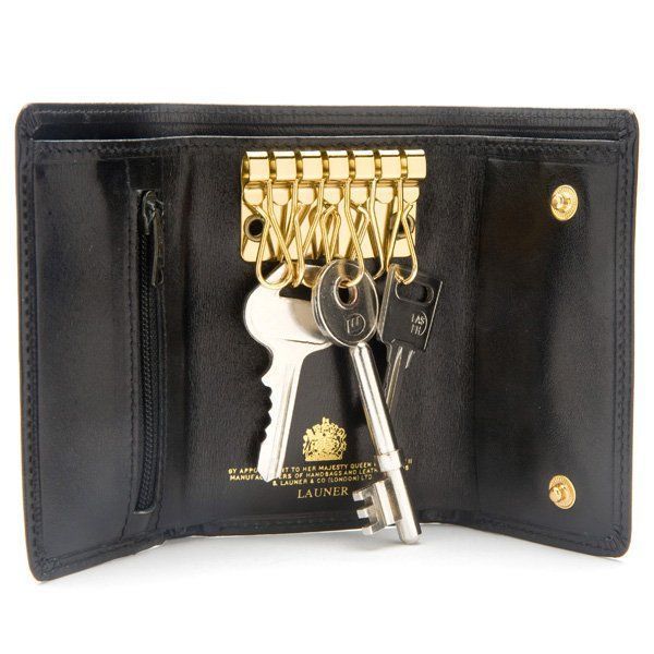 Black Epi 6 Key Holder – Opulent Habits